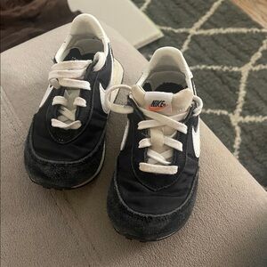Nike Kids Black and White Sneakers